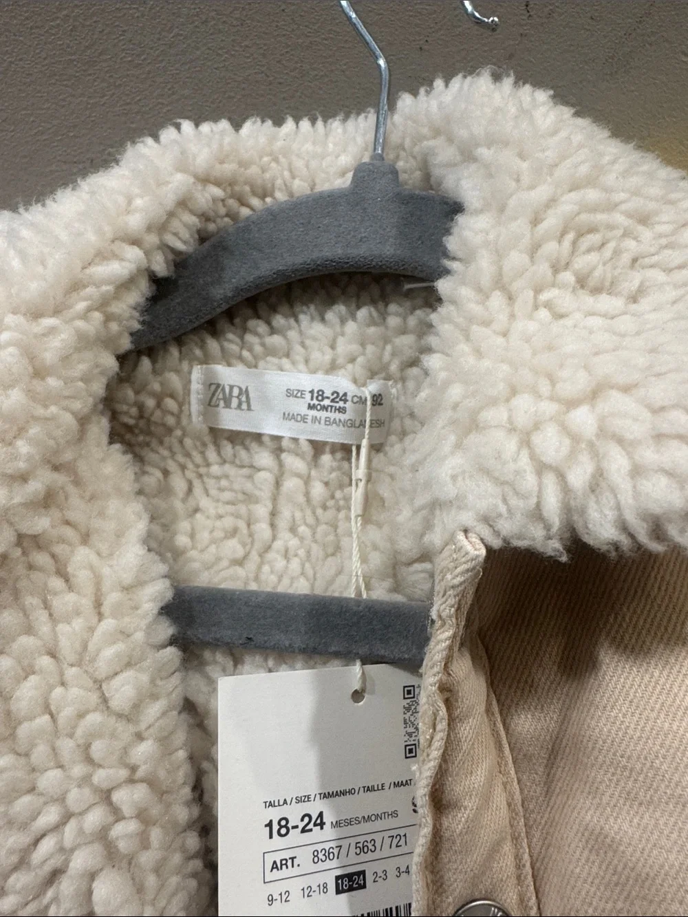 Zara warm sherpa